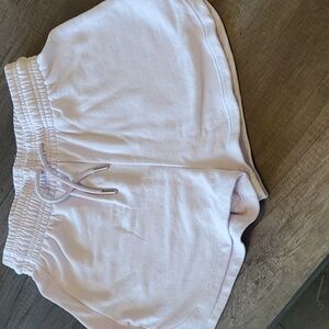 H&M lillac xs knit short with elastic waist and draw string